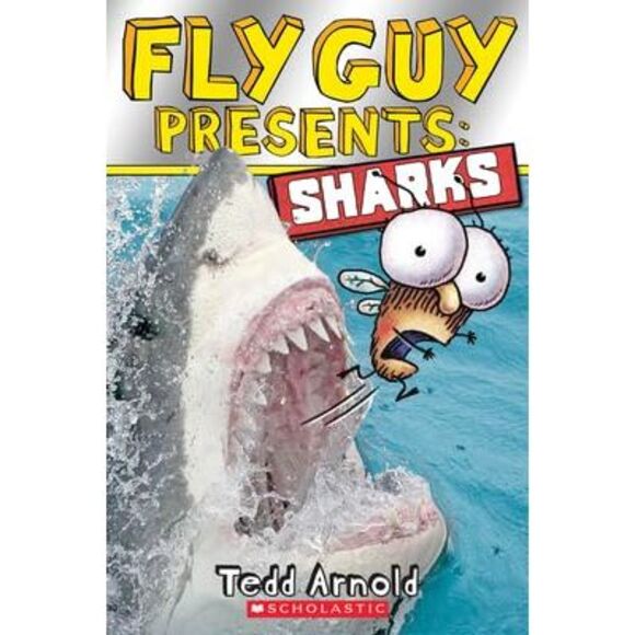 Fly Guy Presents: Sharks -- Tedd Arnold - Picture 3 of 3